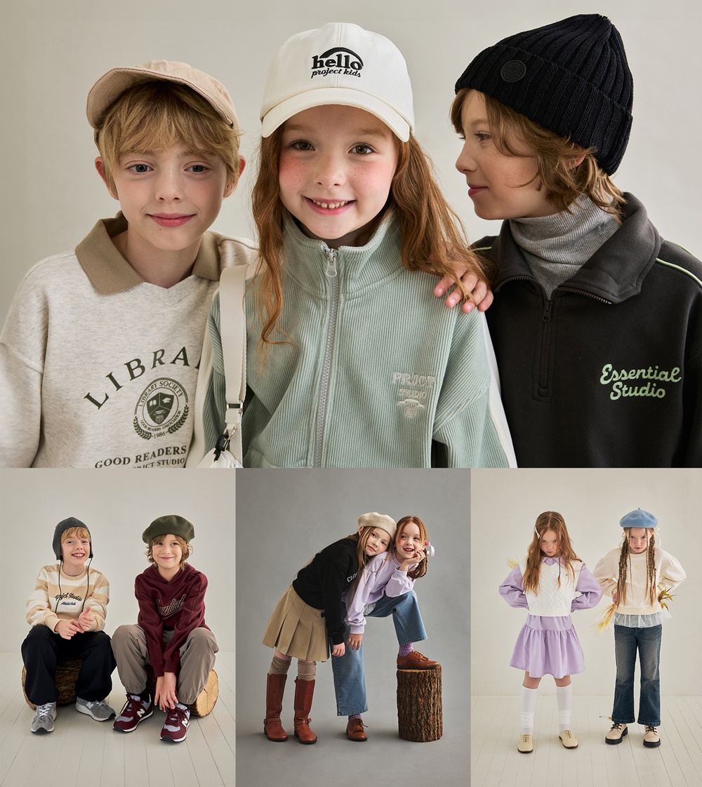 ‘편안한 패밀리룩 제안’ 프로젝트키즈, F/W 뉴시즌 캠페인 눈길 982-Image